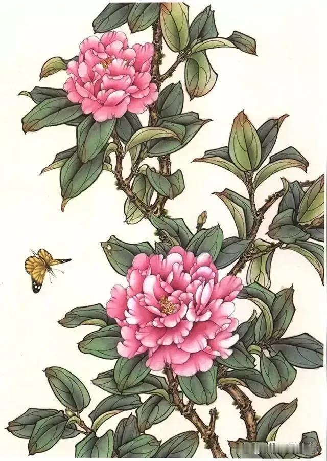 粉蝶舞芳菲，春意满枝头。