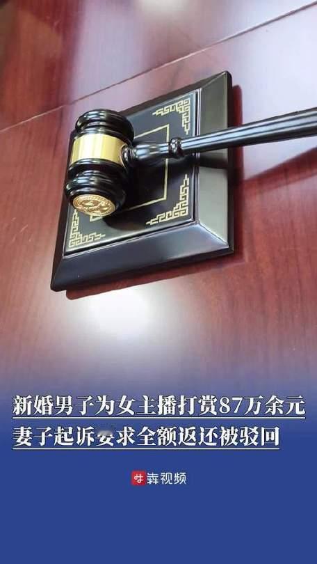 丈夫月掷87万打赏女主播，妻子追款被驳回，真相扎心
 
丈夫隐瞒妻子，短短一个月