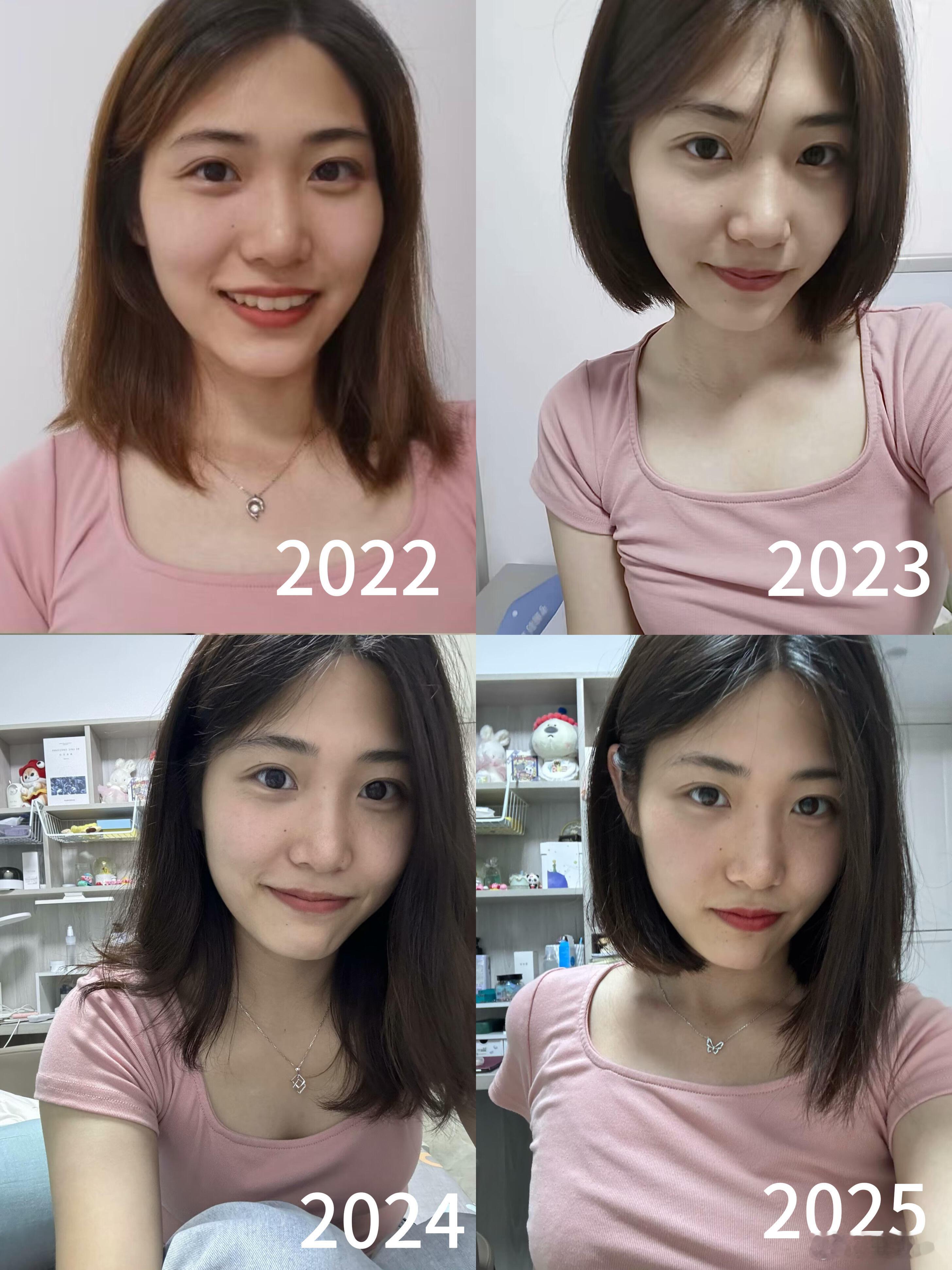 美女教师开始教书后，不同时期穿同一件衣服的样子对比，你们觉得哪一年最好看？ ​​