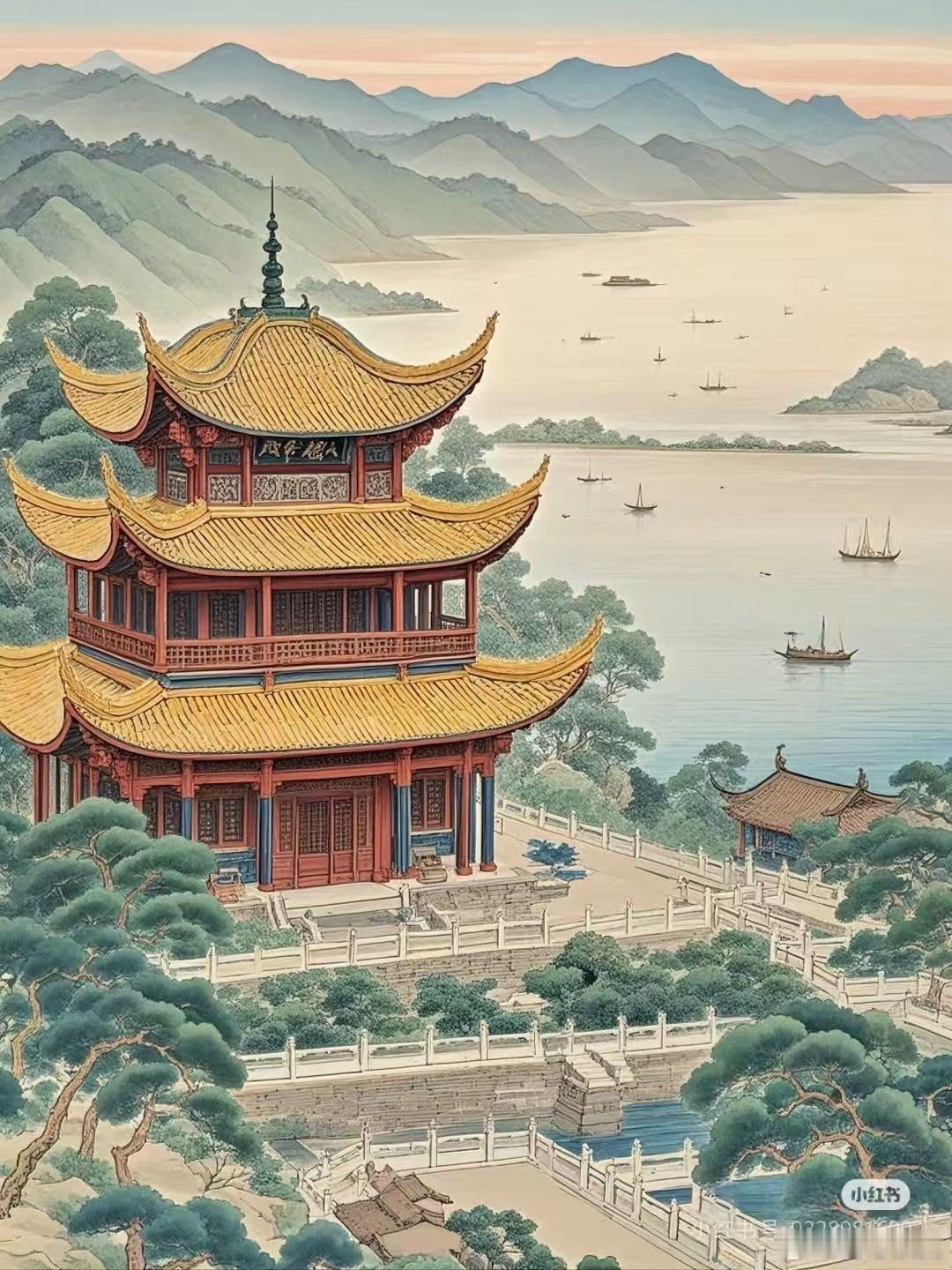 范仲淹竟然没去过岳阳楼岳阳楼记天花板级别的看图说话 建议写文案的都学学！别人要实