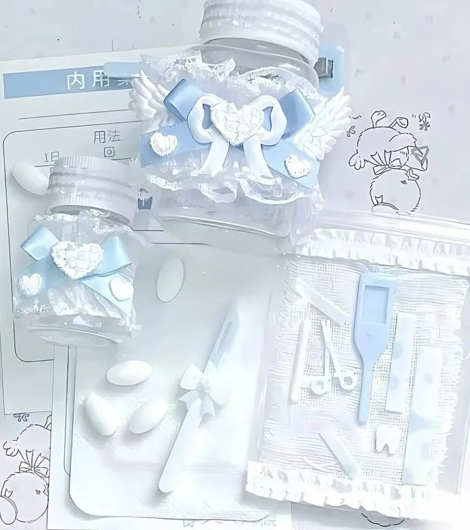 蓝色系排版素材 | 可直存 
