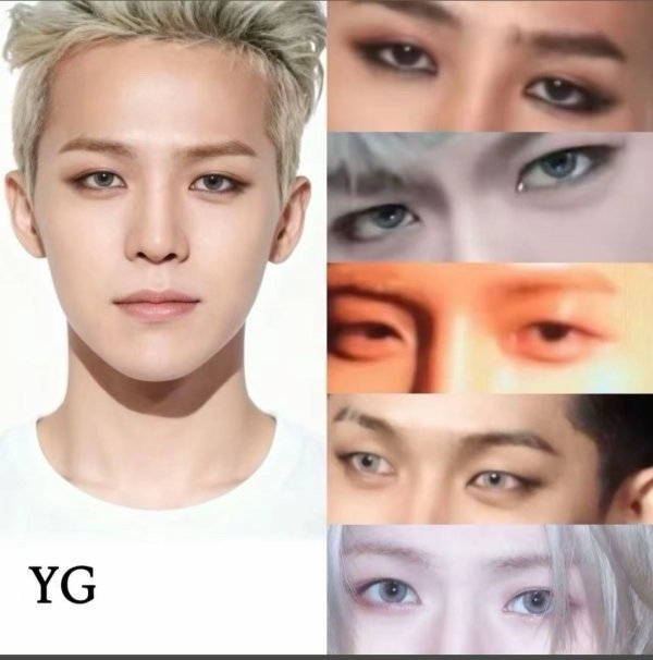 SM、YG、HYBE、JYP四大公司的纯元合成脸 大家最能 get 到哪个？ 