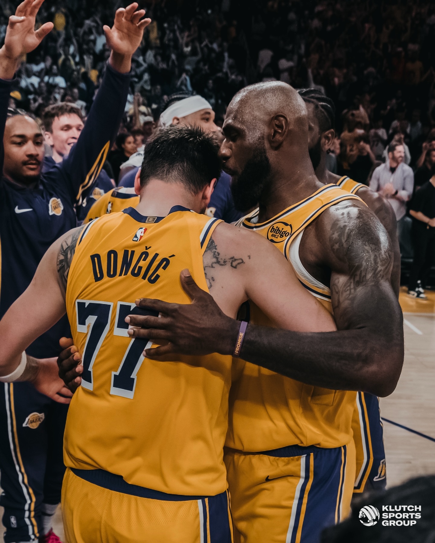 Klutch 体育摄影师更新昨日掘金vs湖人赛场图片掘金vs湖人洛杉矶湖人