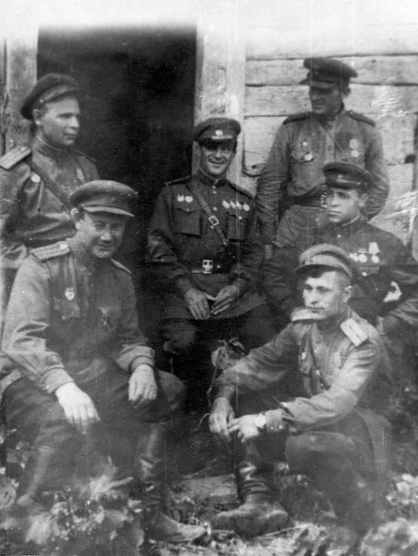 1943年8月近卫步兵第81师师长Иван Константинович Мор