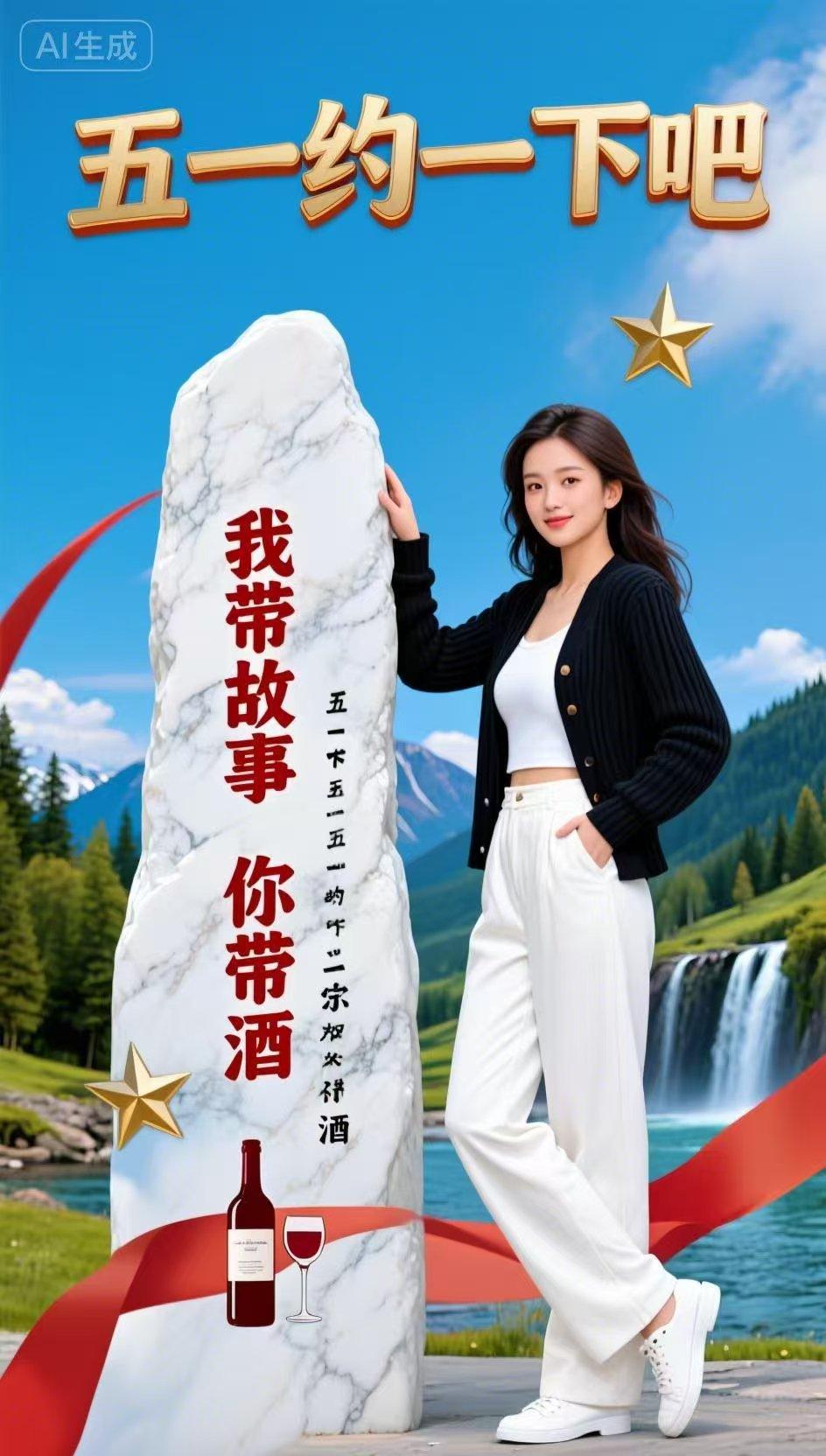 绝句·五一快乐
 
劳歌一曲动春郊，
汗湿衣衫志未消。
且趁晴光舒倦骨，
清风送