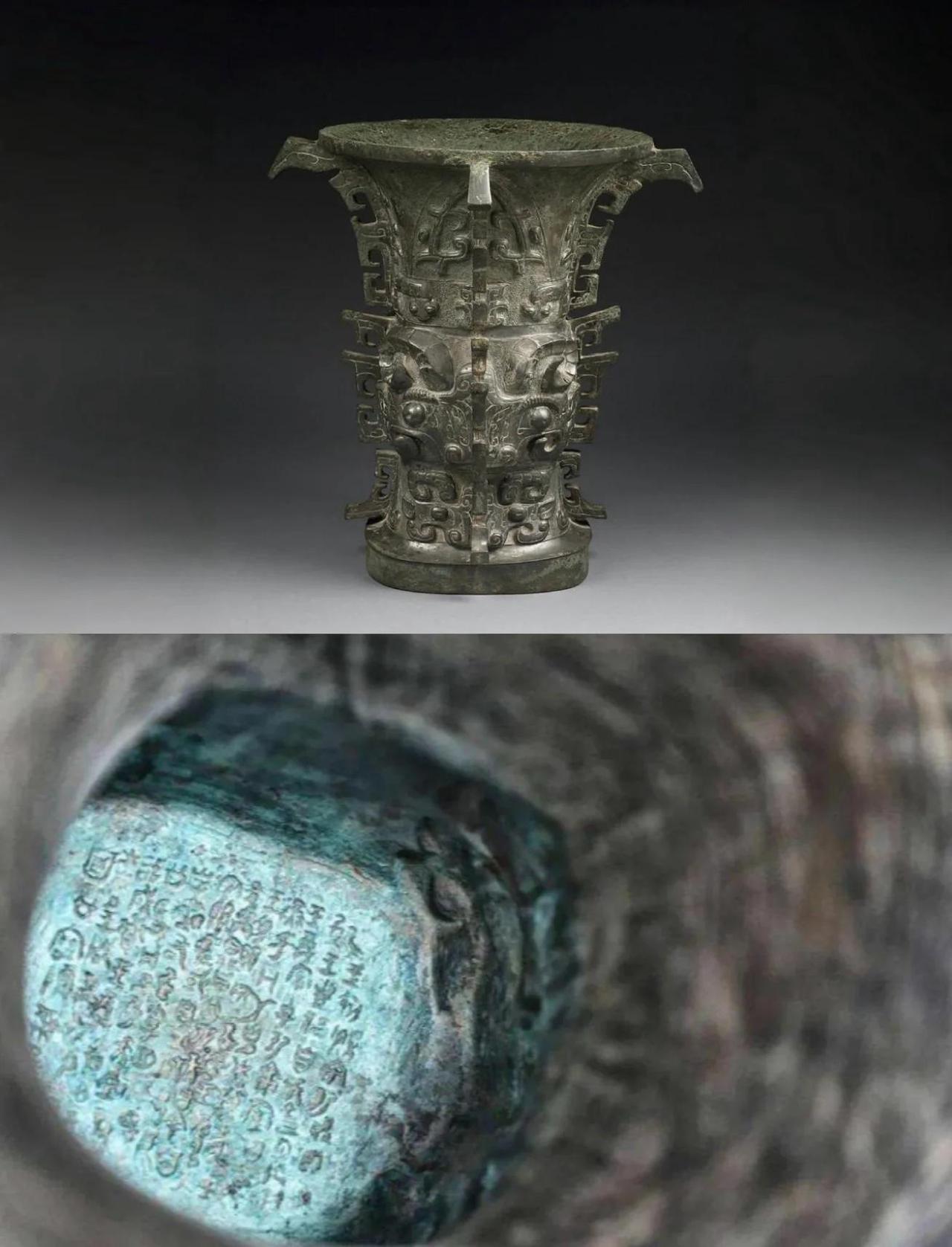 1975年，一顶铜樽正要被送往日本展览，装箱前，专家马承源出于热爱，伸手在内部摸