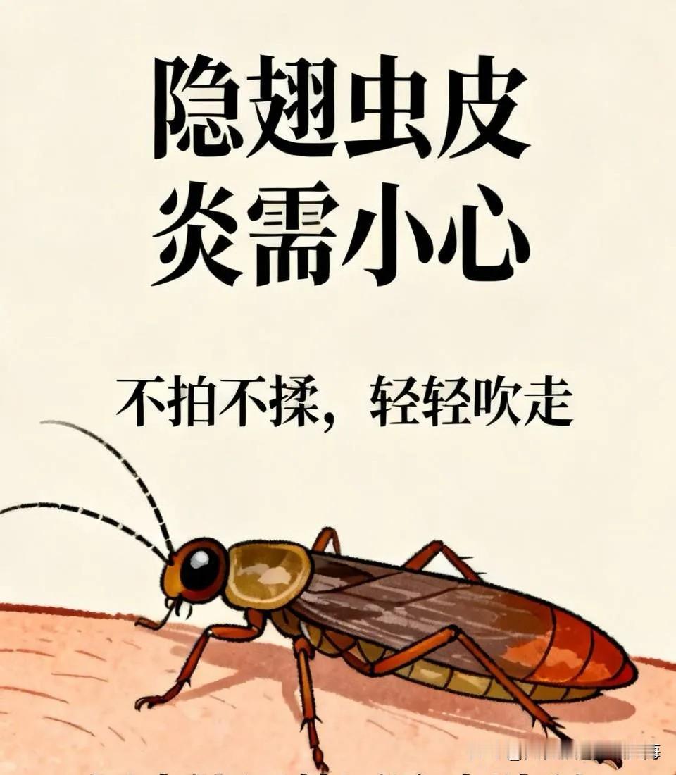 隐翅虫皮炎有哪些表现?网传最近西安一些地区家庭频繁的惊现隐翅虫并殃及人身健康安全
