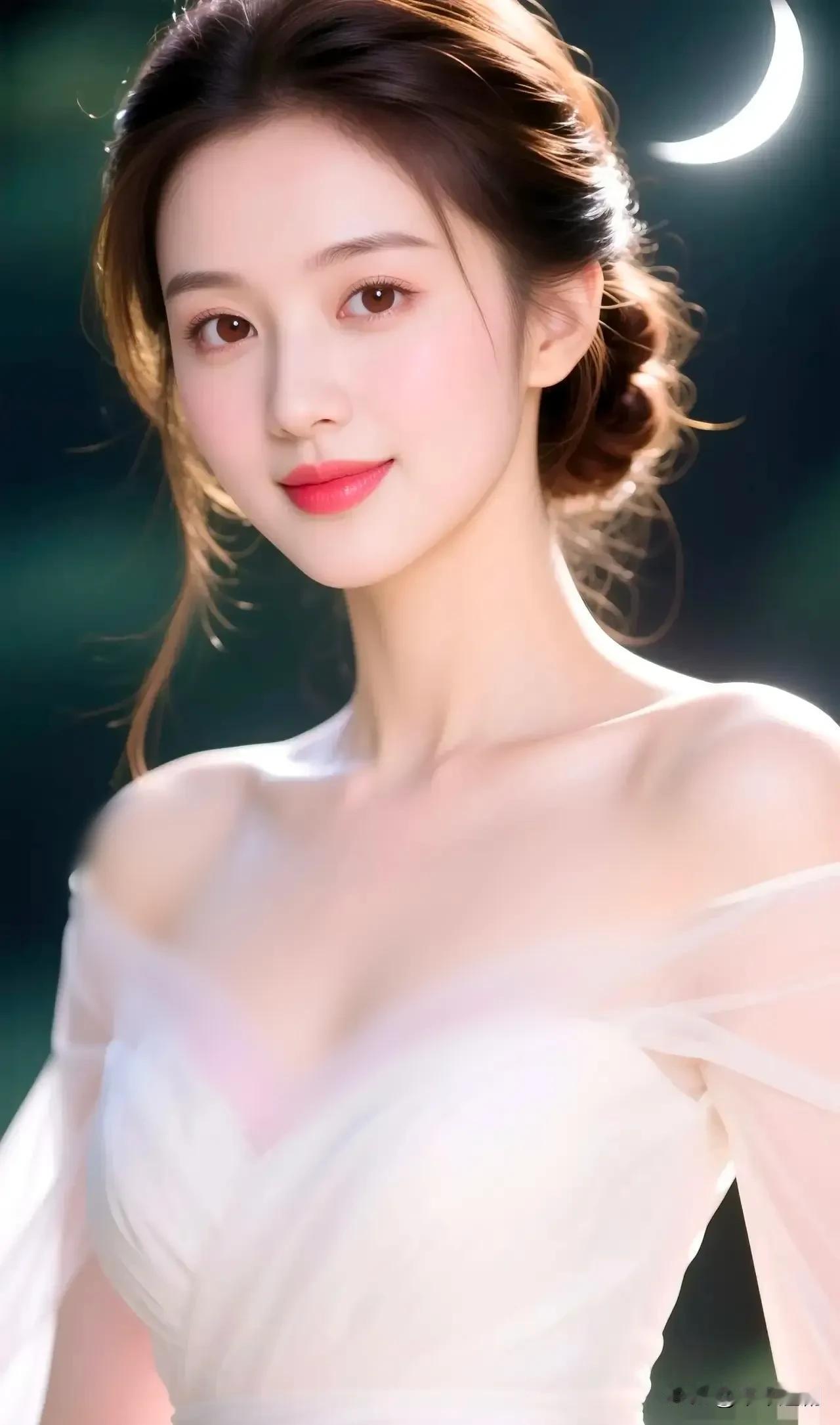 月色揉进温柔的裙摆，眉眼间藏着奔赴美好的心动🌙
温婉高级 温婉出众