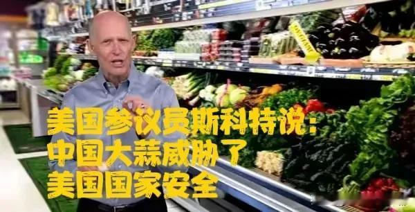 中国大蒜太冤枉了

中国外交部发言人毛宁说，中国大蒜🧄从来没有想到，它会威胁到