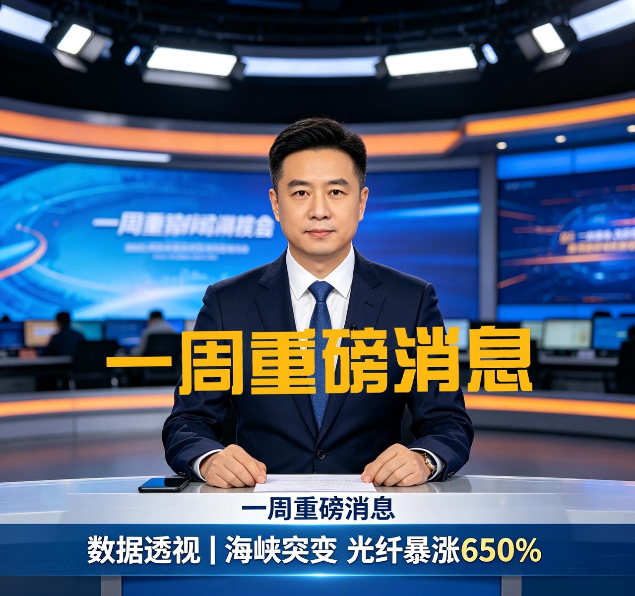 🔥  数据透视｜海峡突变   光纤暴涨650%    一周重磅关键消息速览
 