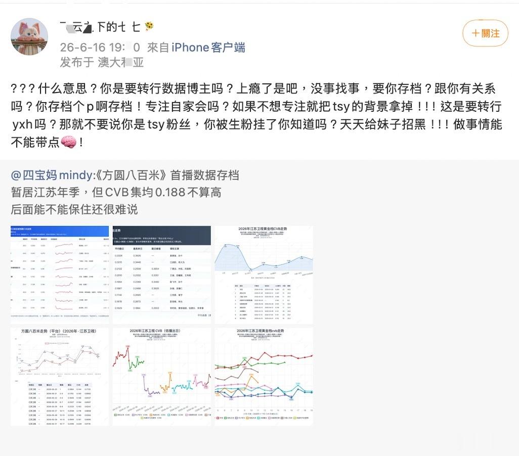 喔原来是cpf來指点我江山了生粉挂我，我需要害怕吗？他们骂她的时候，你咋不去跟他