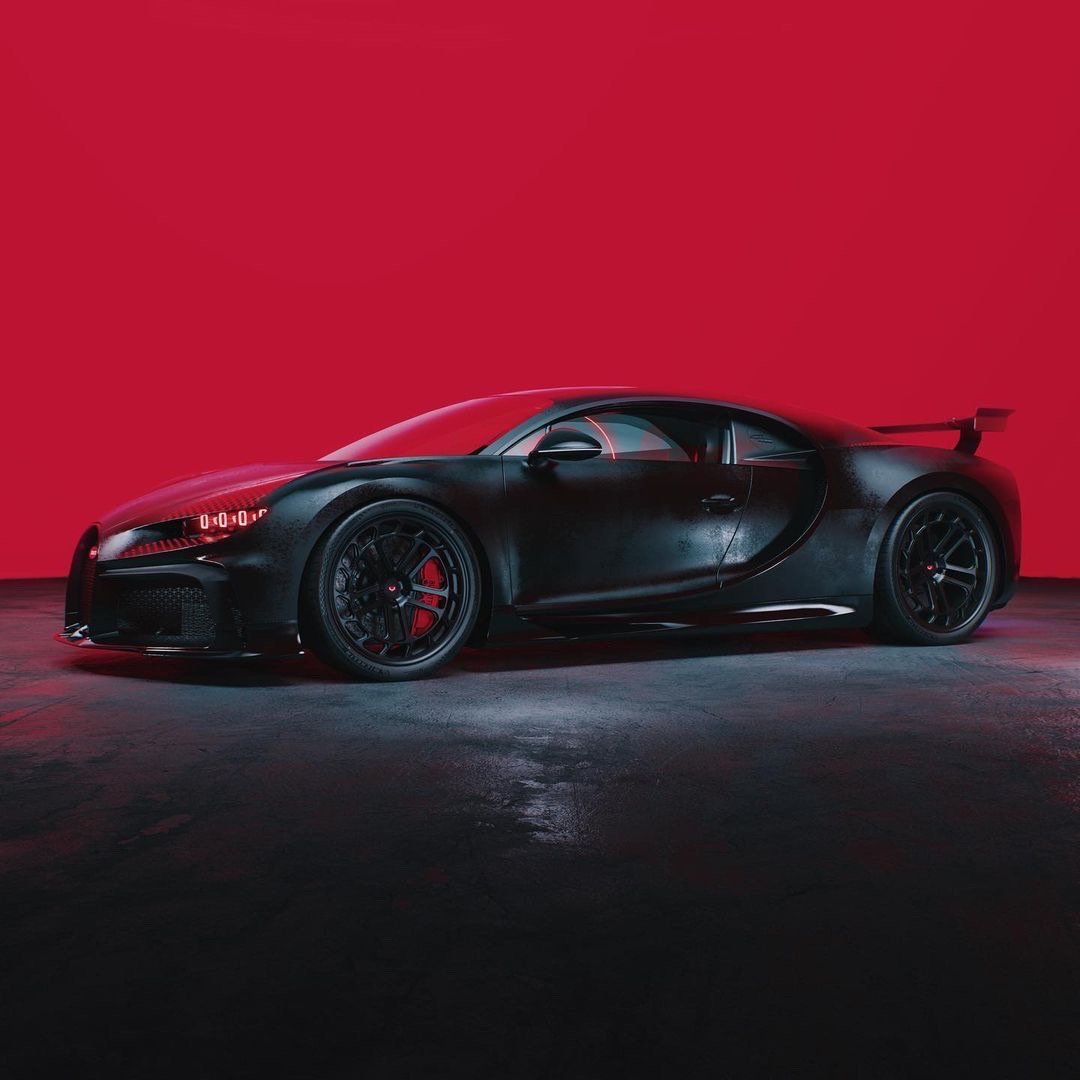 布加迪 Chiron Starkiller#汽车资讯##新车情报局# ​​​