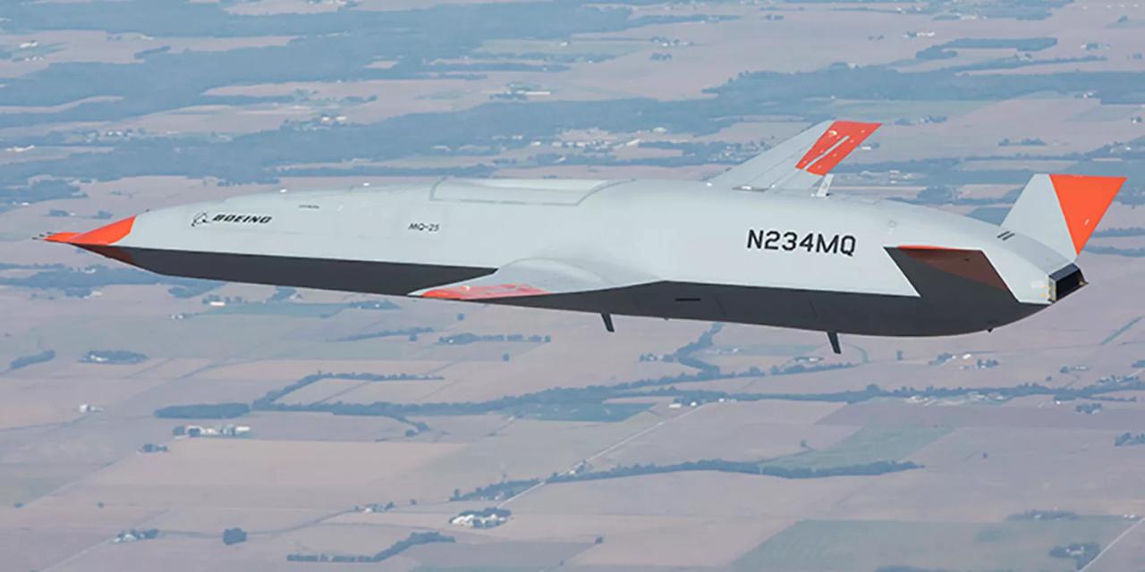 波音公司于4月27日发布消息称，量产型MQ-25A“黄貂鱼”无人加油机已在密苏里