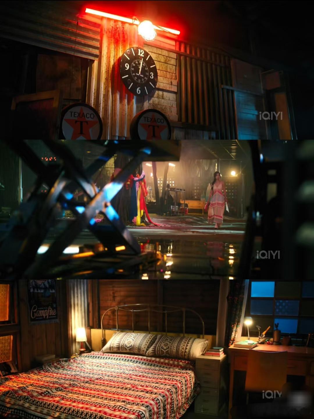 拍出这种镜头自己也很爽吧 双轨的打光太有巧思了！冷暖交织的光线不用多余表达，就把