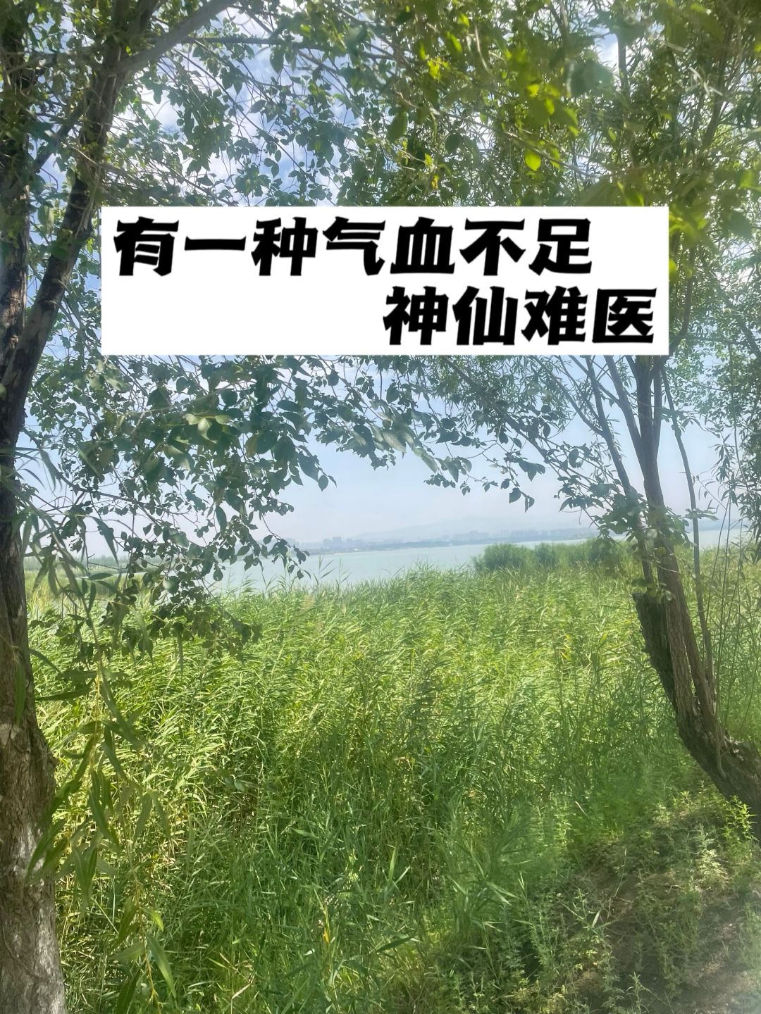有一种气血不足，神仙难医！