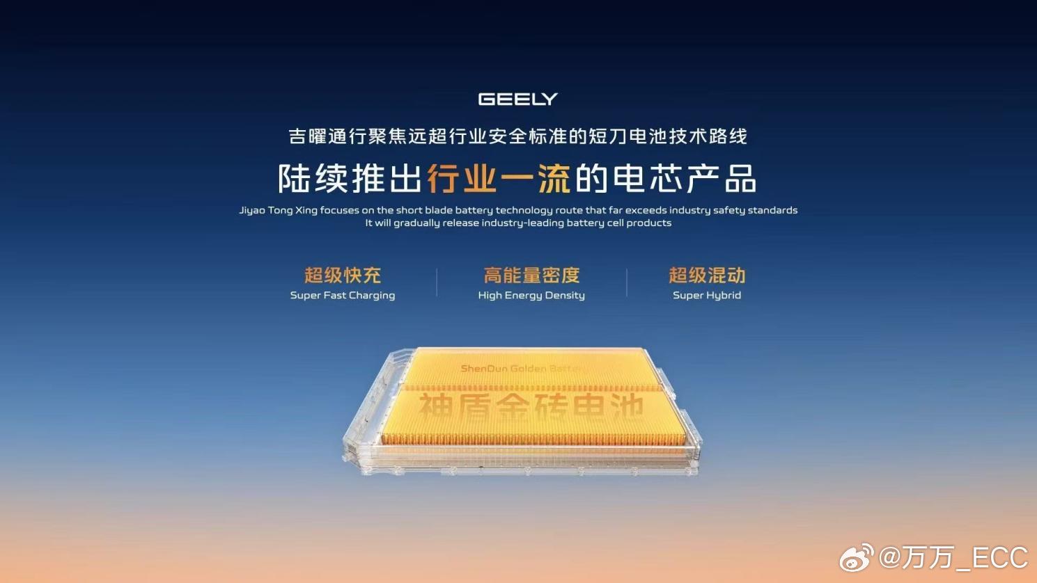 在“一个吉利”的背景下，吉利当初把旗下电池业务整合，成立“吉曜通行”，外界还在猜
