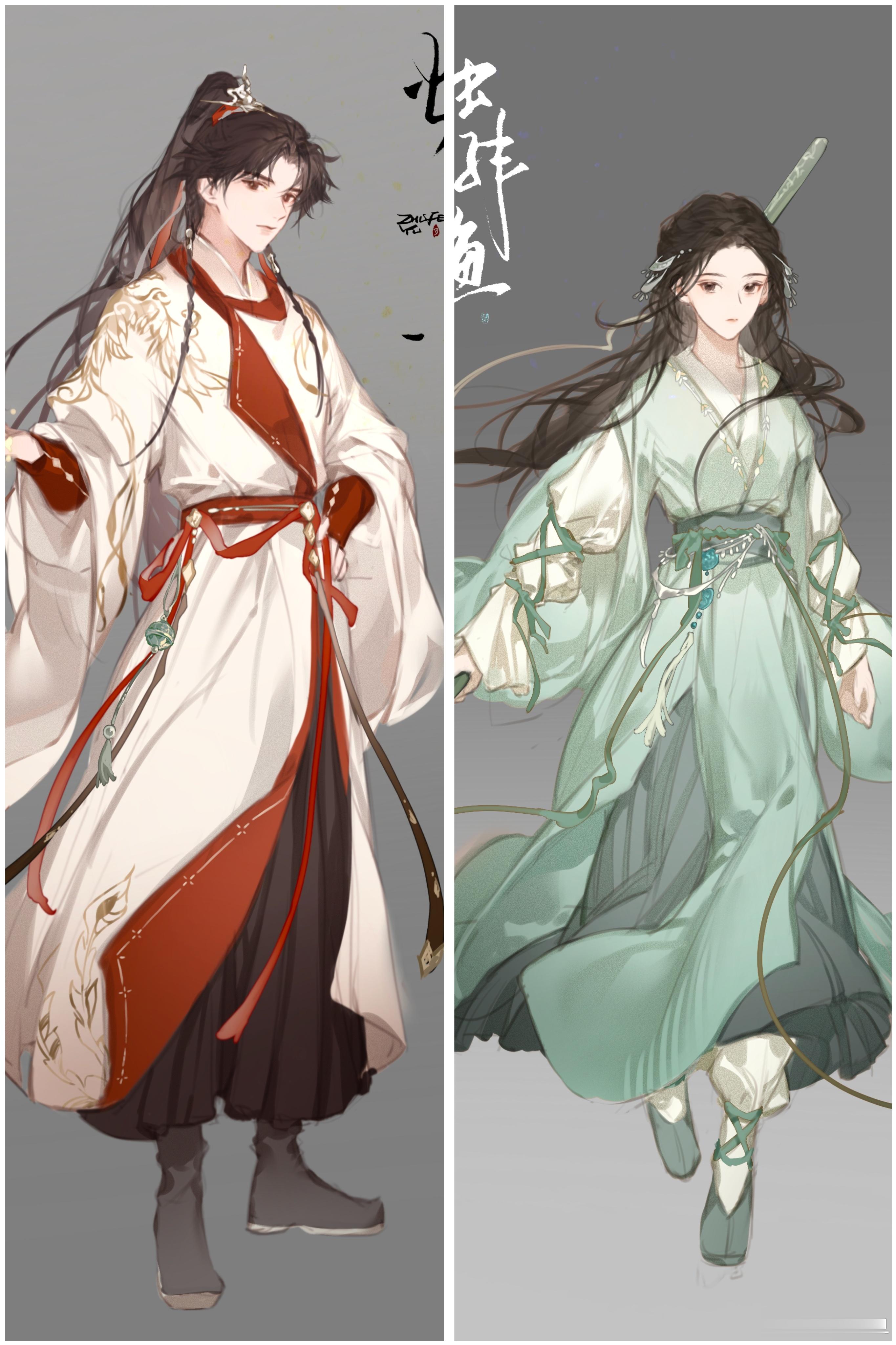 簪星  浅摸一下造型 