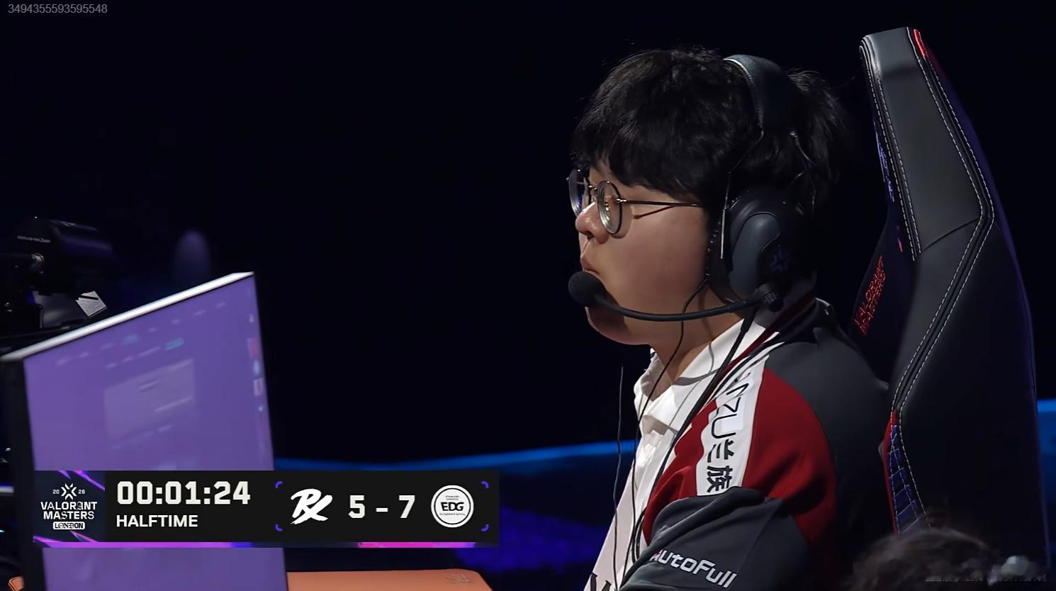 2026VCT伦敦大师赛 | PRX 0-1 EDG上半场PRX 5:7 EDG