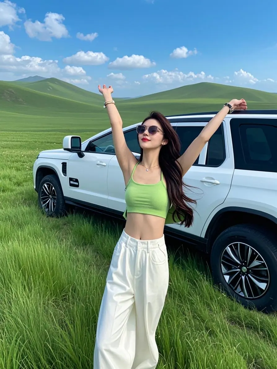 假装换车了、假装去大草原了