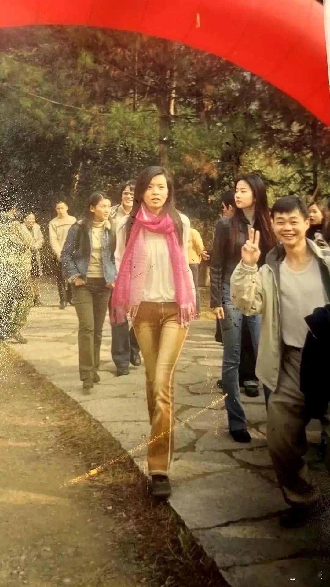 2002年路人镜头下的刘亦菲 ​​​