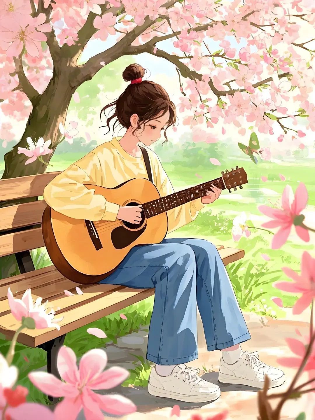 “日子很平淡，但解药很多比如：音乐，风景，故人，看电影，追剧，喝咖啡。” 