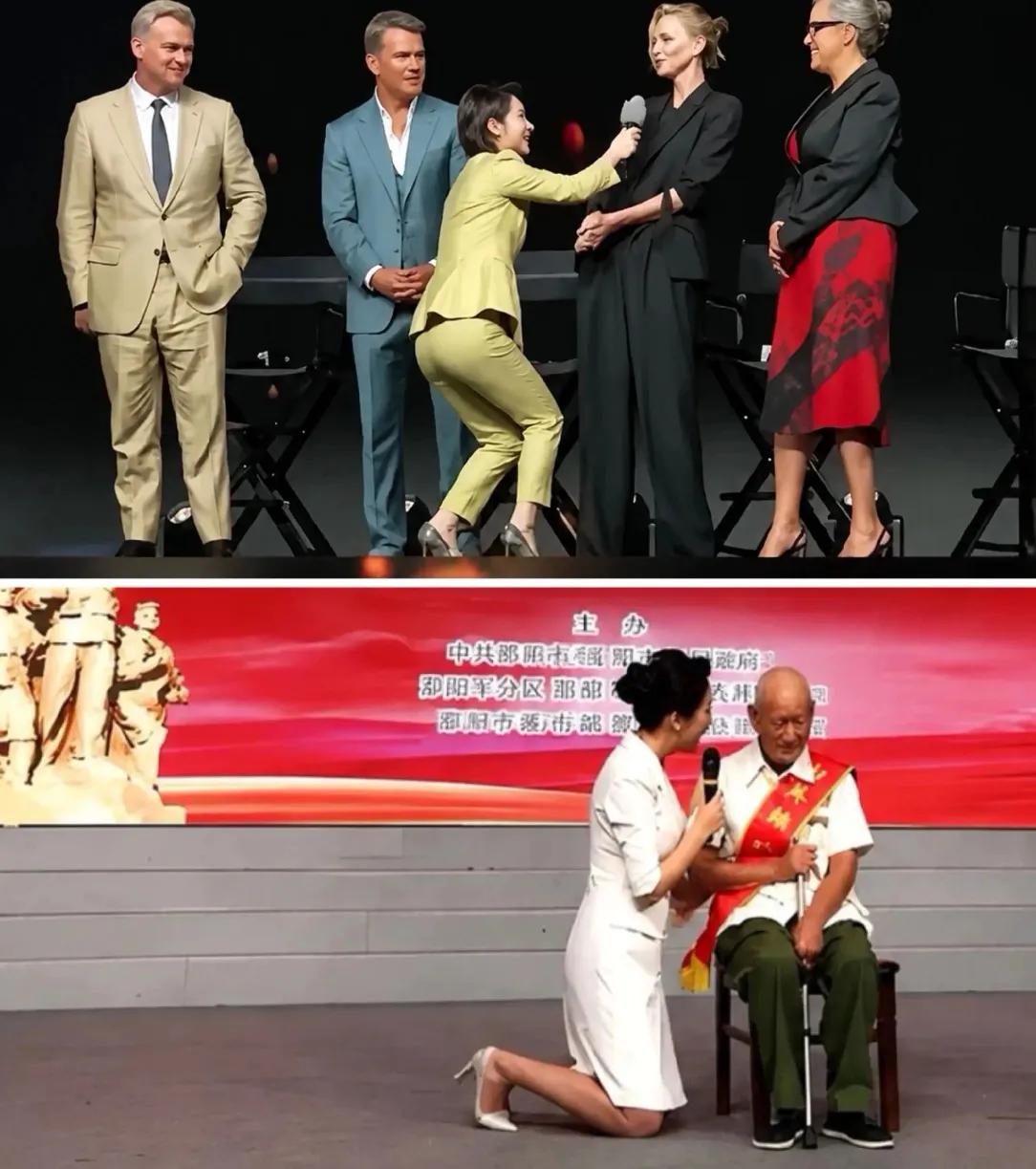 陈璇在奥德赛的这个现场，不知道大家发现一个细节没，陈璇根本就挡不住他们的镜头，这