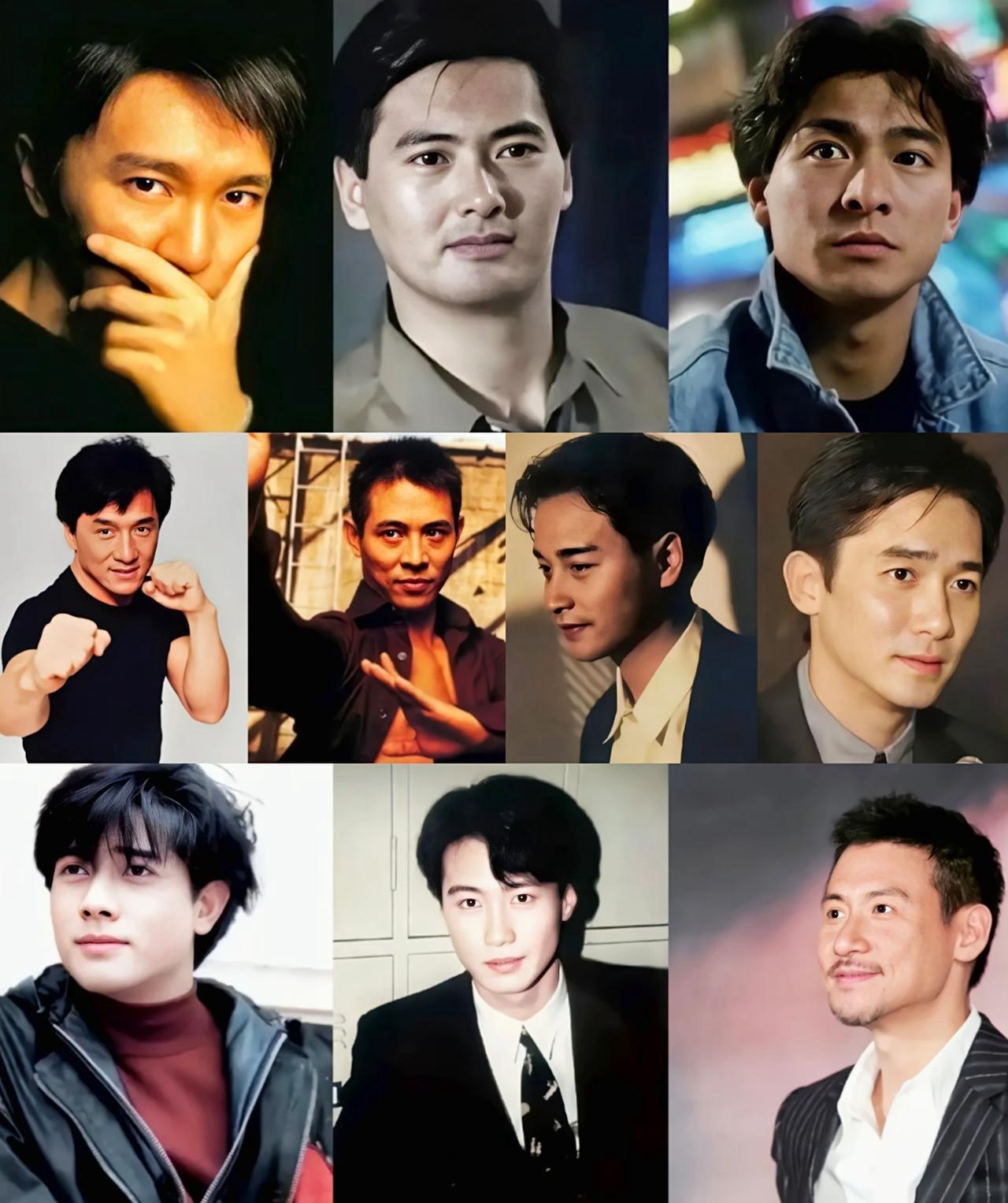香港十位顶级男星最具记忆点的个人标签：

1，成龙：功夫喜剧
2，李连杰：中国传