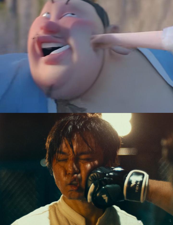 尹正新片撞脸太乙真人尹正的新片看起来很搞笑，虽然是讲功夫的，但他那副“欠欠”的表