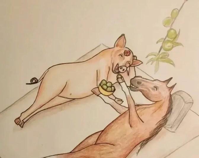 一图胜千言，这谜题你敢接吗？🤔一张图，两动物，却藏着一
第一，这图里头藏着秘密