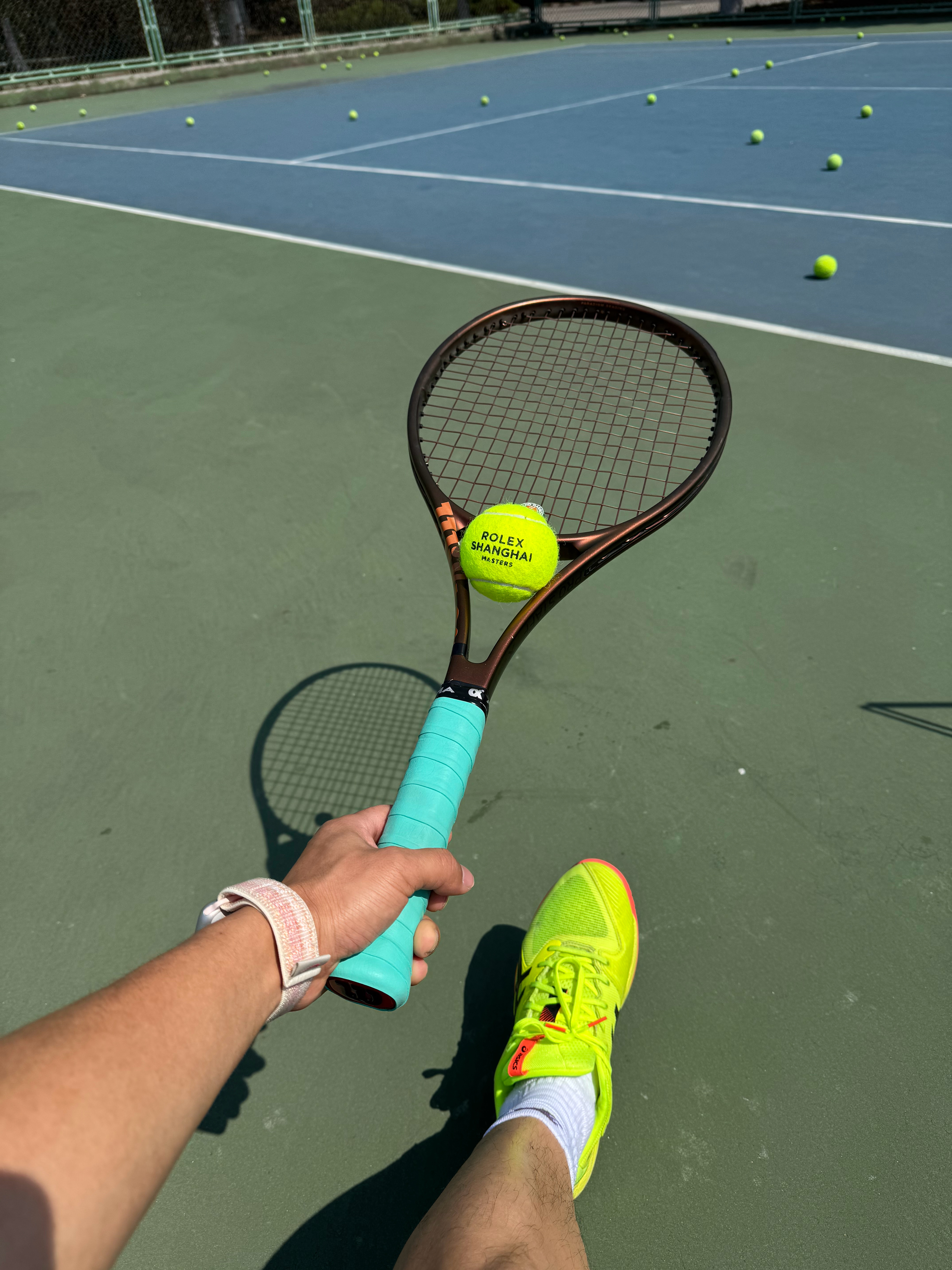 又到可以穿短裤短袖  🎾 运动的季节了 😄 ​​​