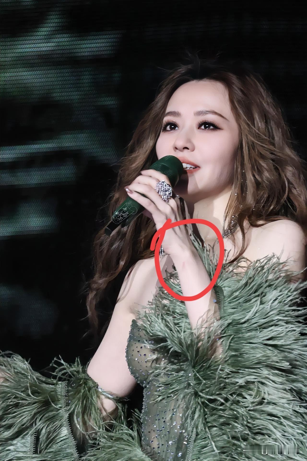 枪，是战士的生命
话筒，就是歌者的灵魂
张靓颖就是一个追求灵魂共鸣的人

昨晚在