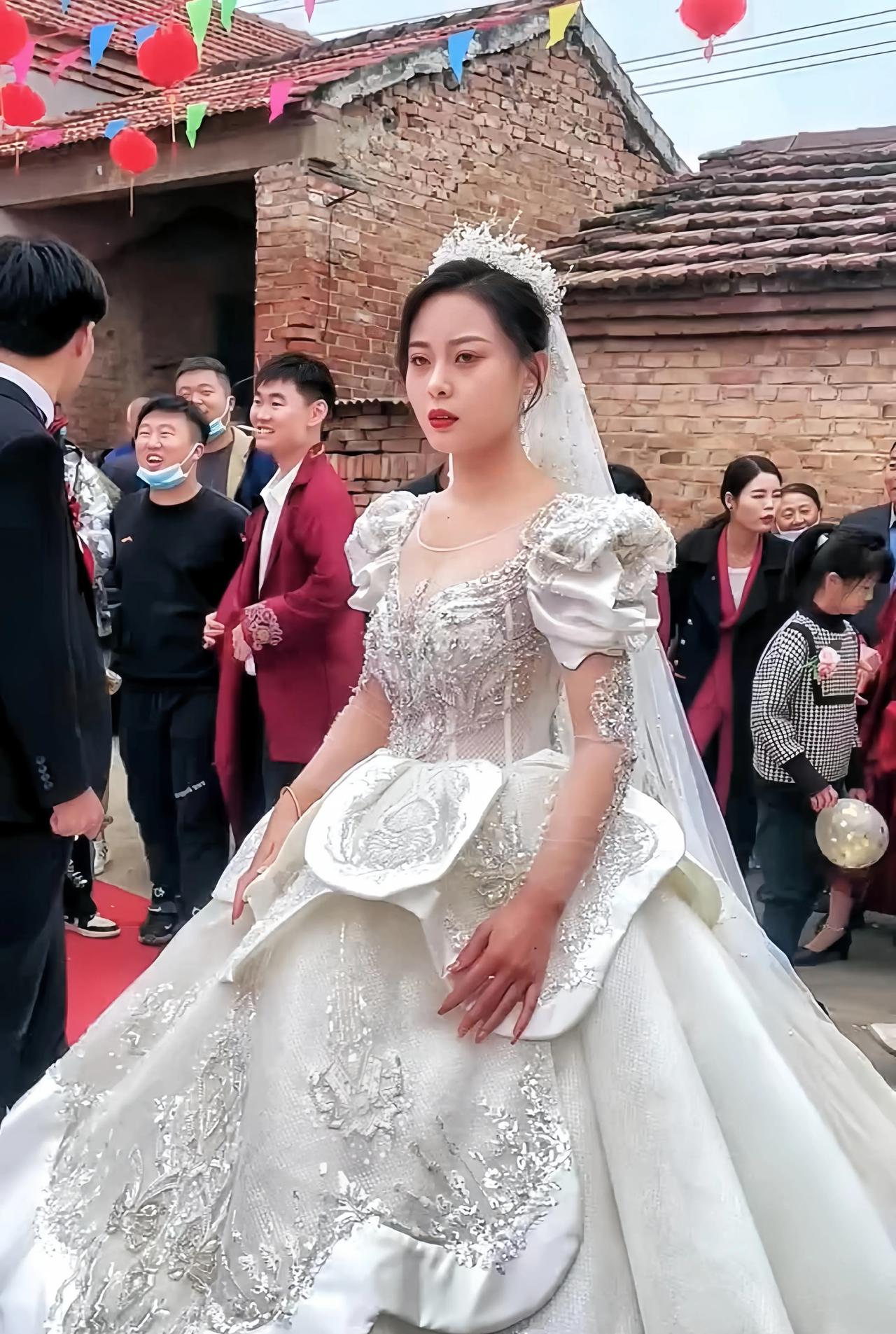 老同学结婚，新娘子好漂亮啊。#2月图文动态激励计划#