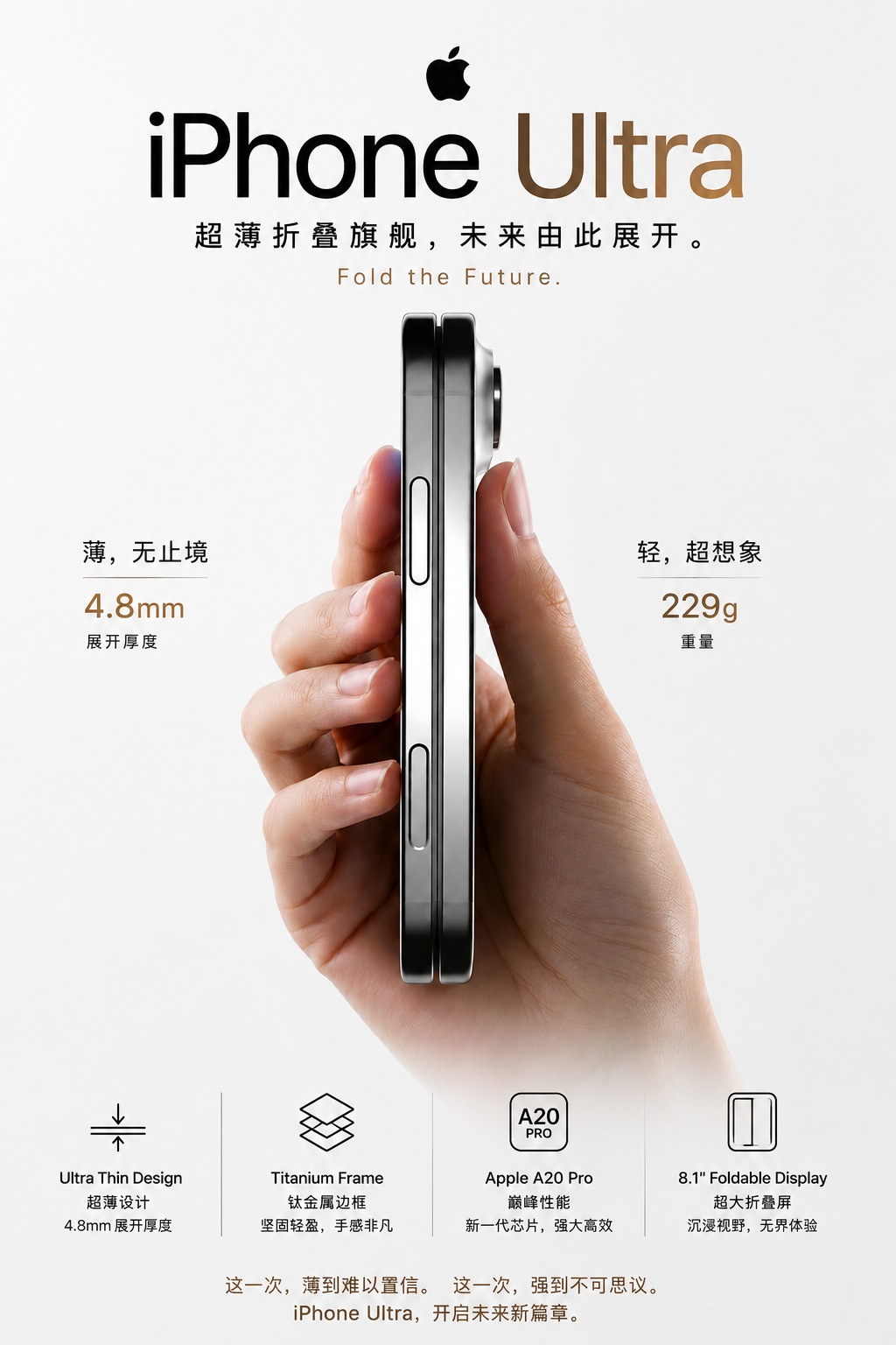 还有不到三个月，iPhone Ultra就应该会跟大家见面了，想问问果粉们都期待