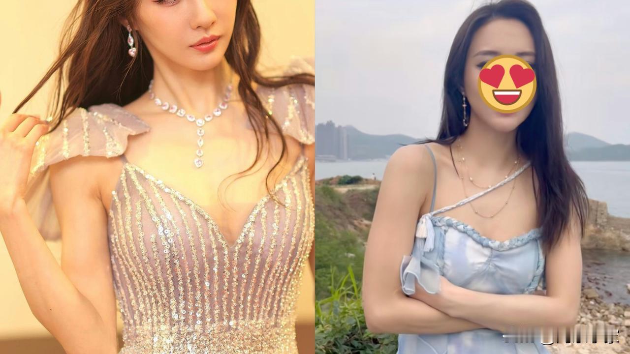 美女歌手离开TVB美貌进化激似周海媚，大骚白滑心口被指益吴卓羲！
前星梦一姐菊梓