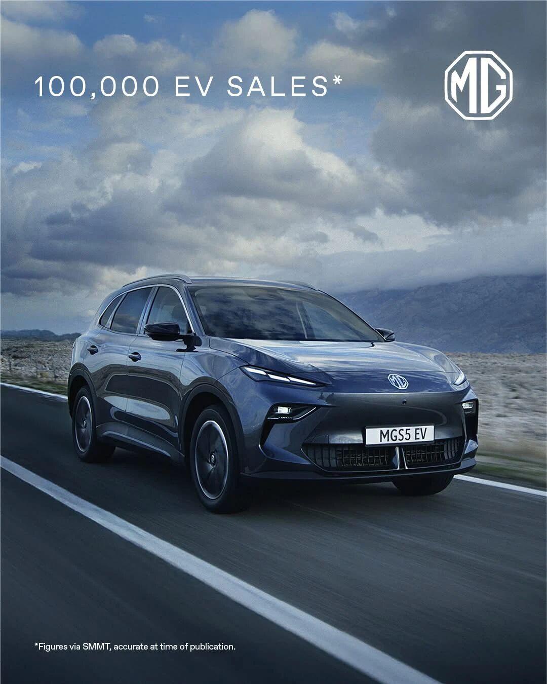 这一刻，很来电！上汽MG英国电动车销量突破10万台！