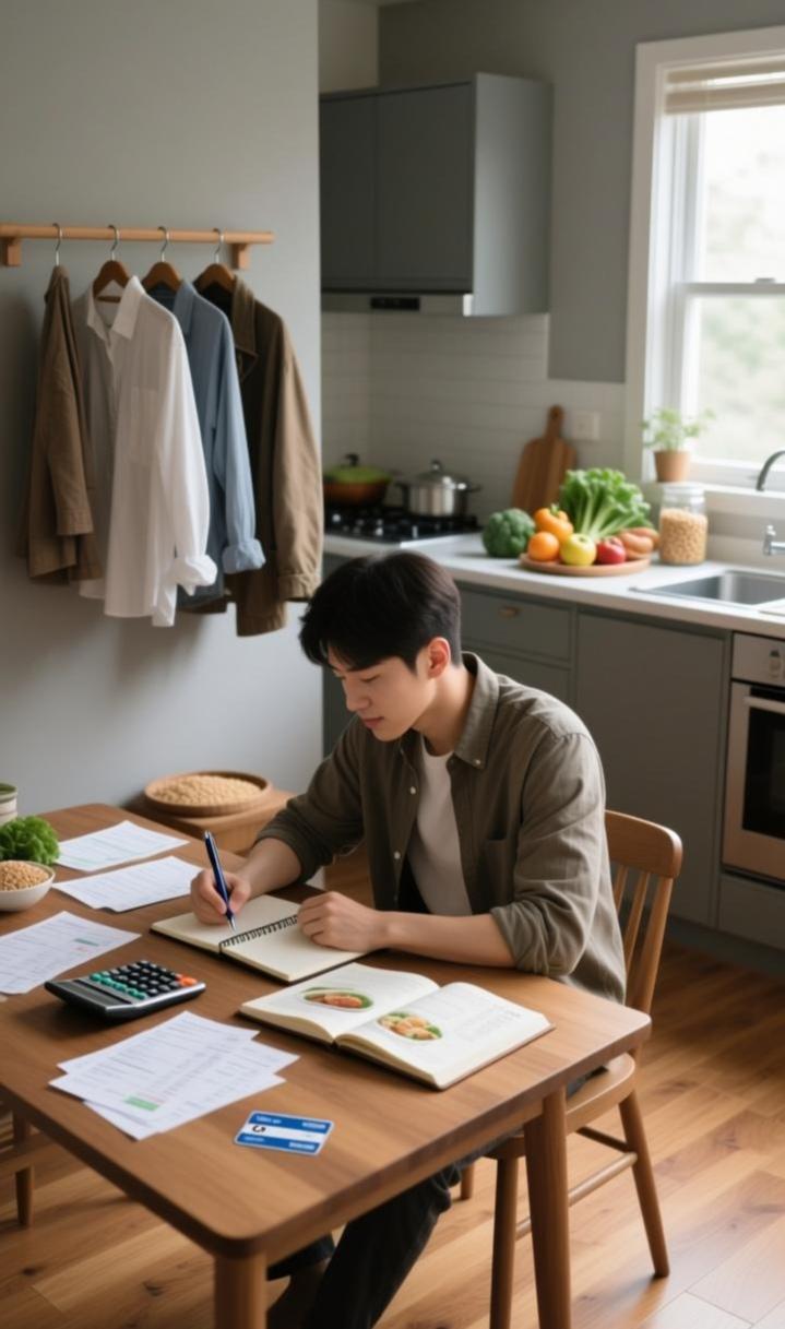 坚持量入为出，是我生活的基本准则。工资虽不算丰厚，但通过合理规划，足以覆盖日常开