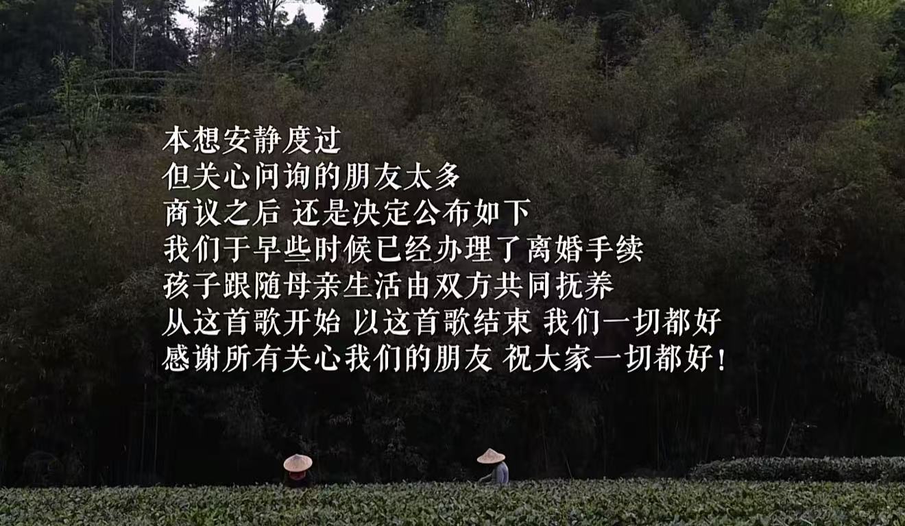 李亚鹏离婚2025年10月14日，李亚鹏和海哈金喜官宣离婚，称“已于早些时候办理