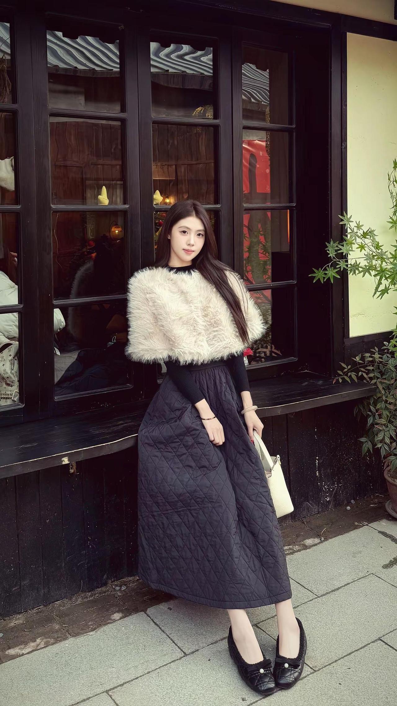 女儿心总如水皮草穿搭