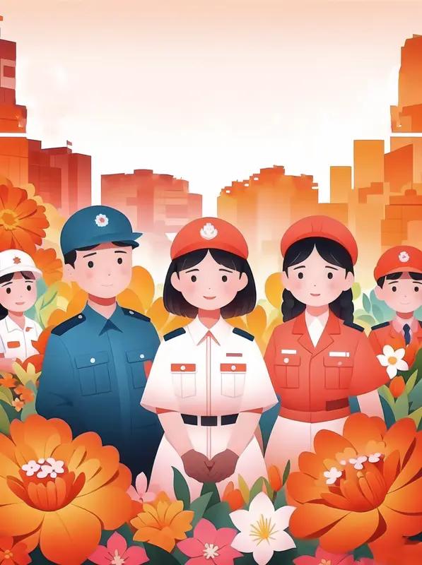 “为人民服务”可不是一句空口号，它是实实在在的担当。就像基层的社区工作者，他们每