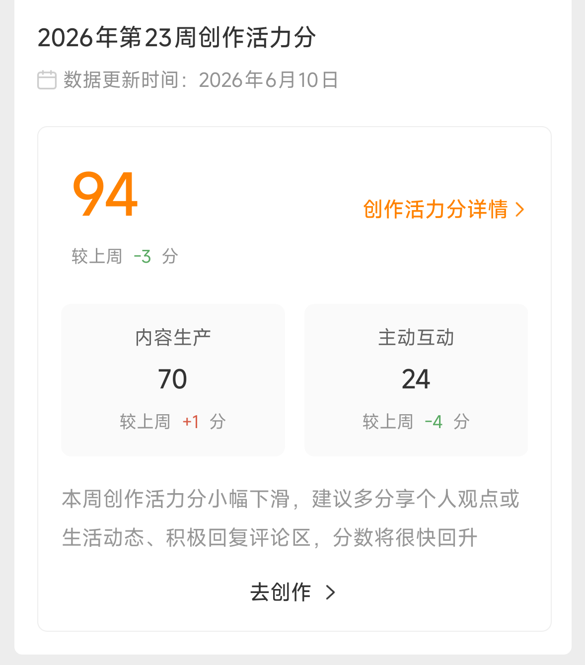 创作活力分完全神号欧坤？ 