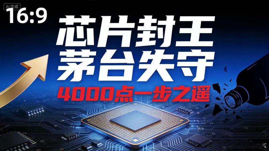 沪指距4000只差一口气！半导体200亿砸盘称王，茅台银行集体躺平今天A股上演了
