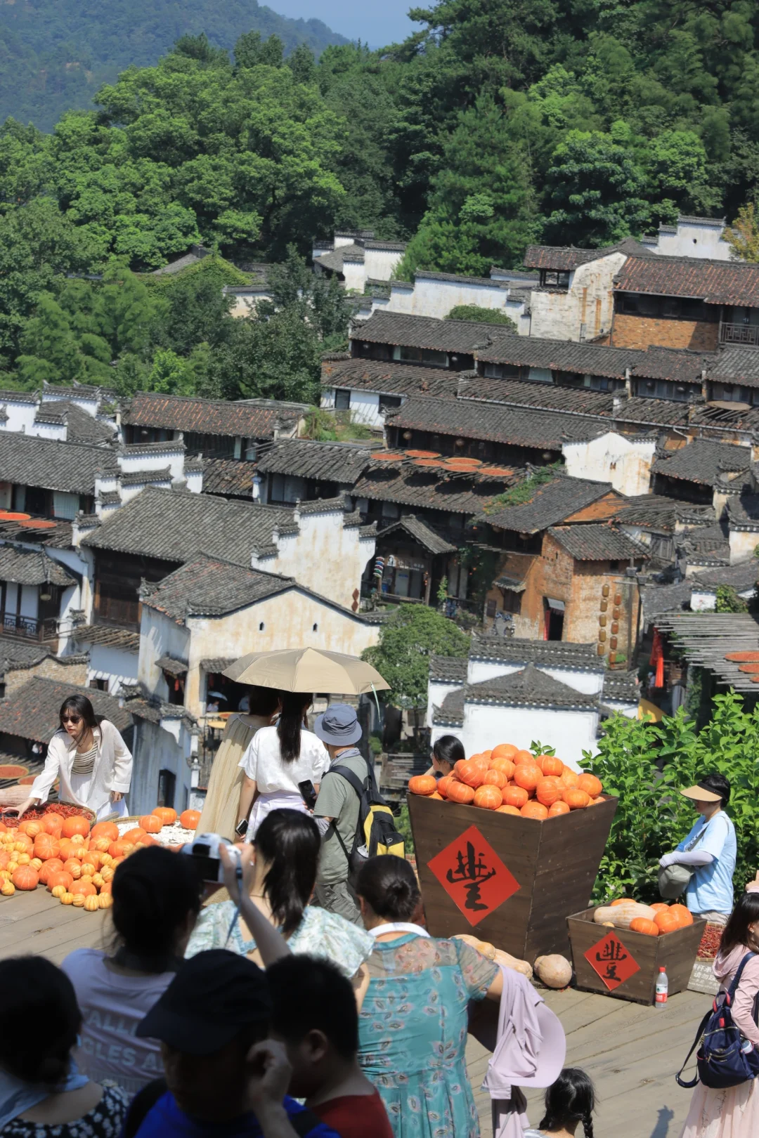 8月8号婺源篁岭晒秋10点客流量（附玩攻略）