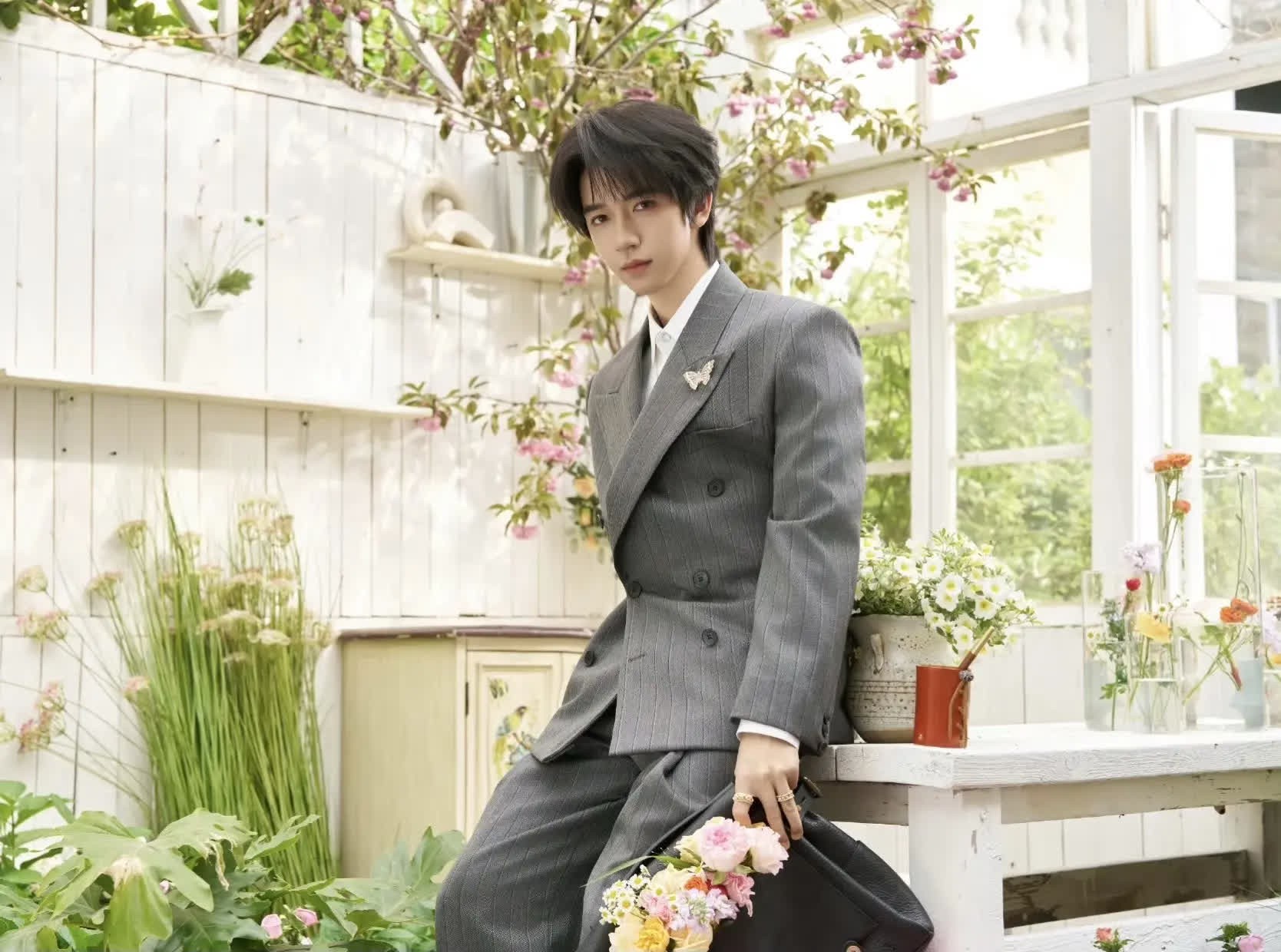 主持人贺峻霖上线｜花房里的贵公子！！！主持人 
