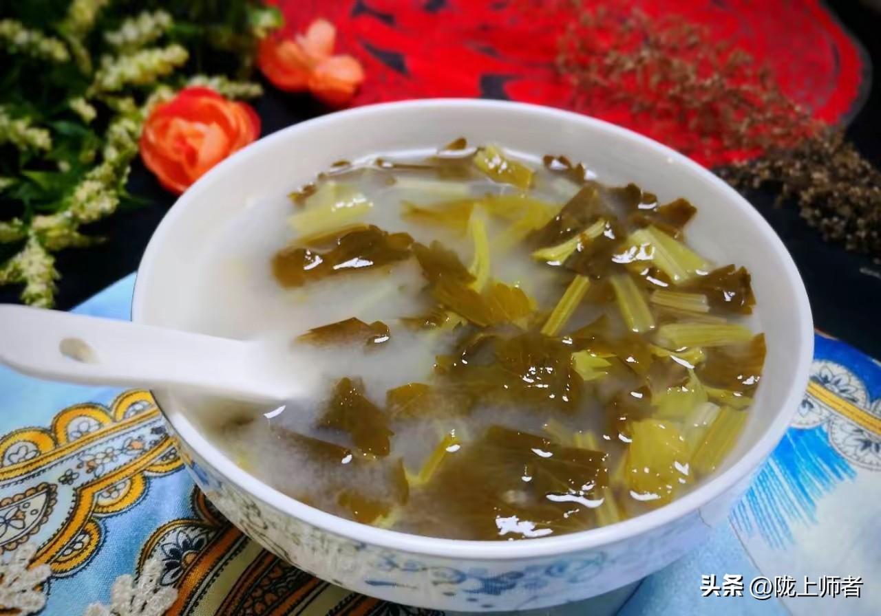 消暑神器——陕甘宁老乡心心念念的一碗浆水酸盼汤！