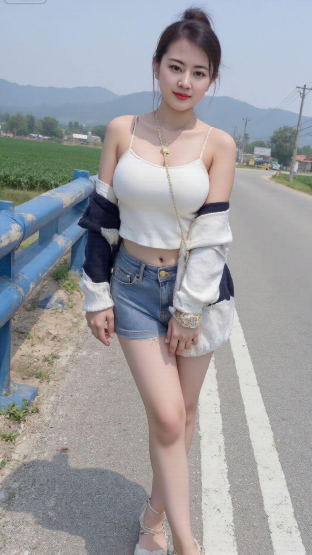 穿搭 紧身牛仔裤 好身材好气质