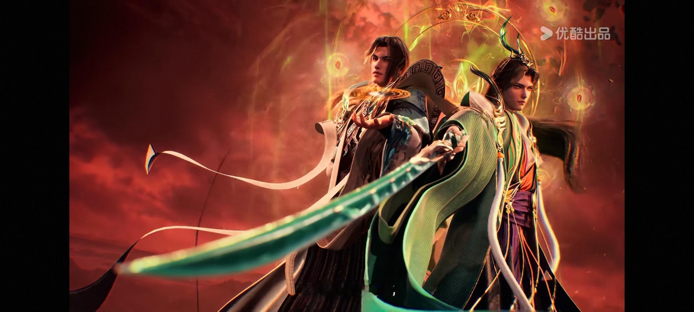 长寿伐天版太黑造型常驻啊这么帅，原来那个太白造型我当没有过，玄都孔宣好帅啊啊啊，