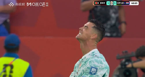 #C罗从遗憾到忐忑到狂喜# 2026世界杯1/16决赛，葡萄牙对阵克罗地亚。C罗