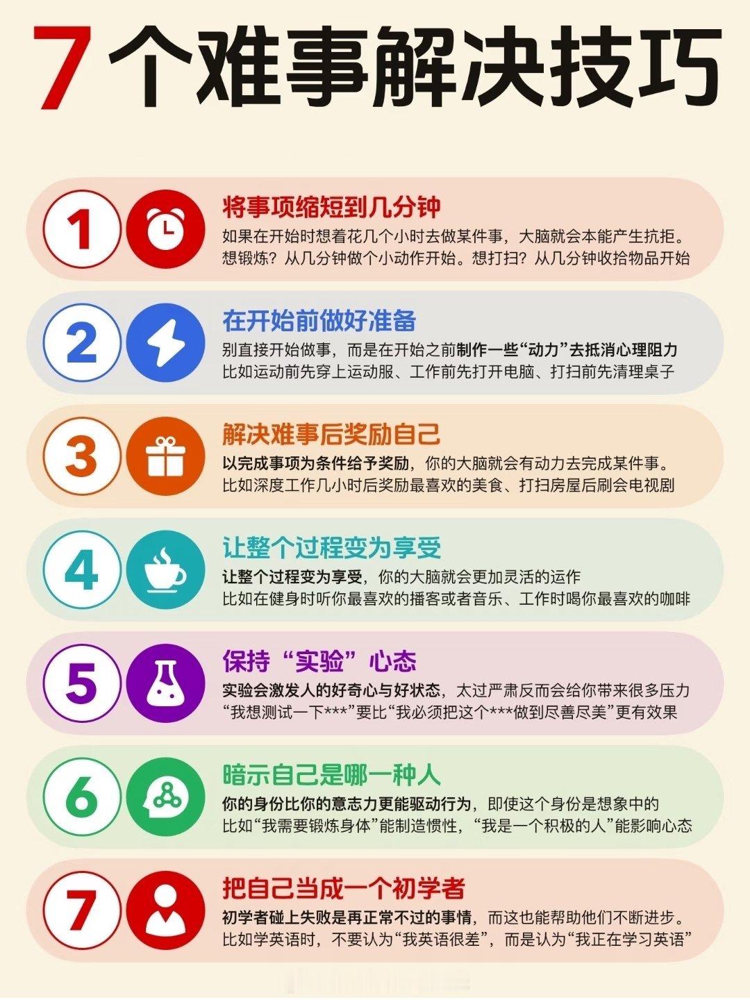 7个思维技巧帮你解决所有难事 