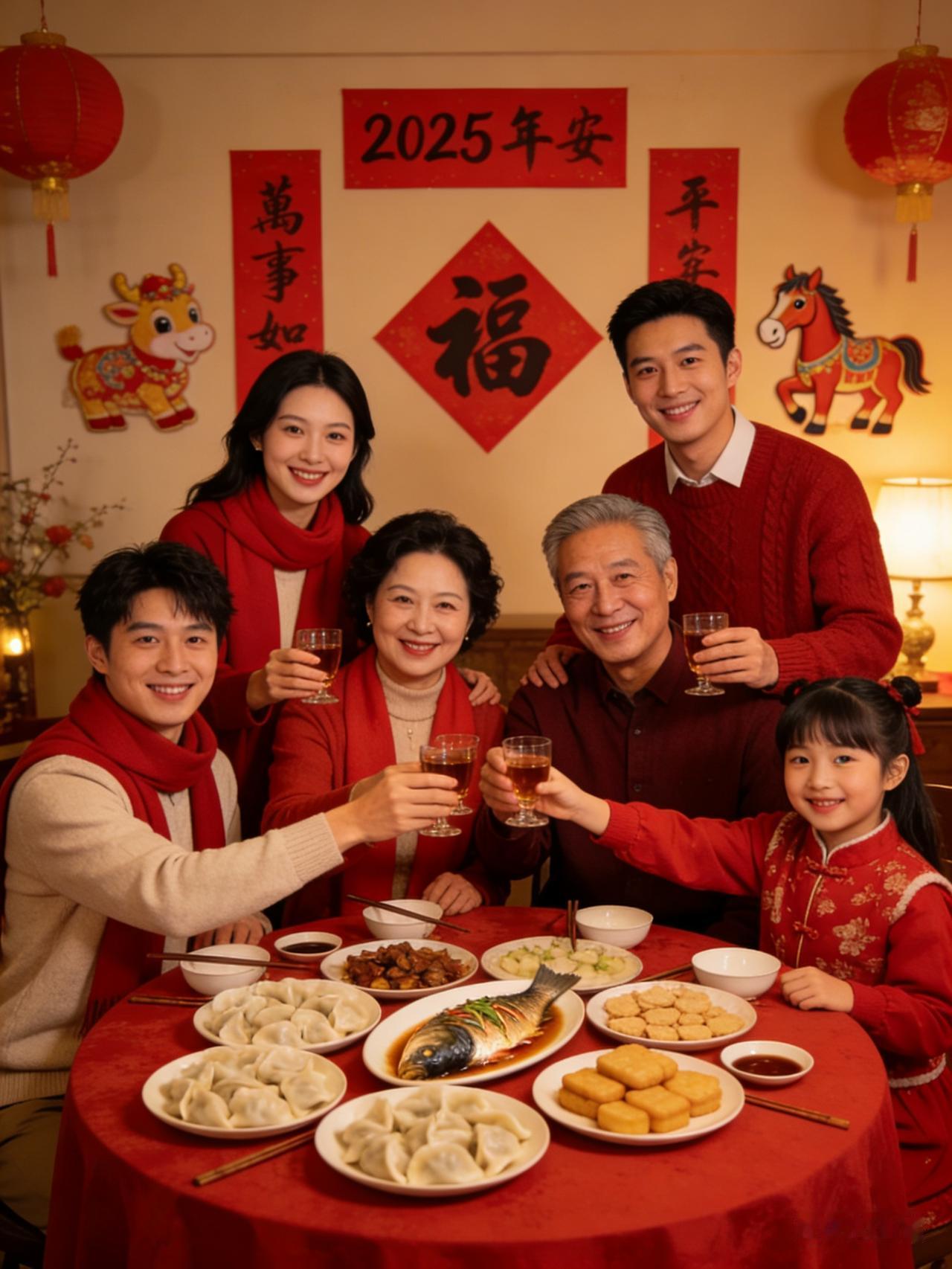 开开心心庆团圆，和和美美贺新年。这副对联，道尽了中国人过年最朴素的心愿。
 
一