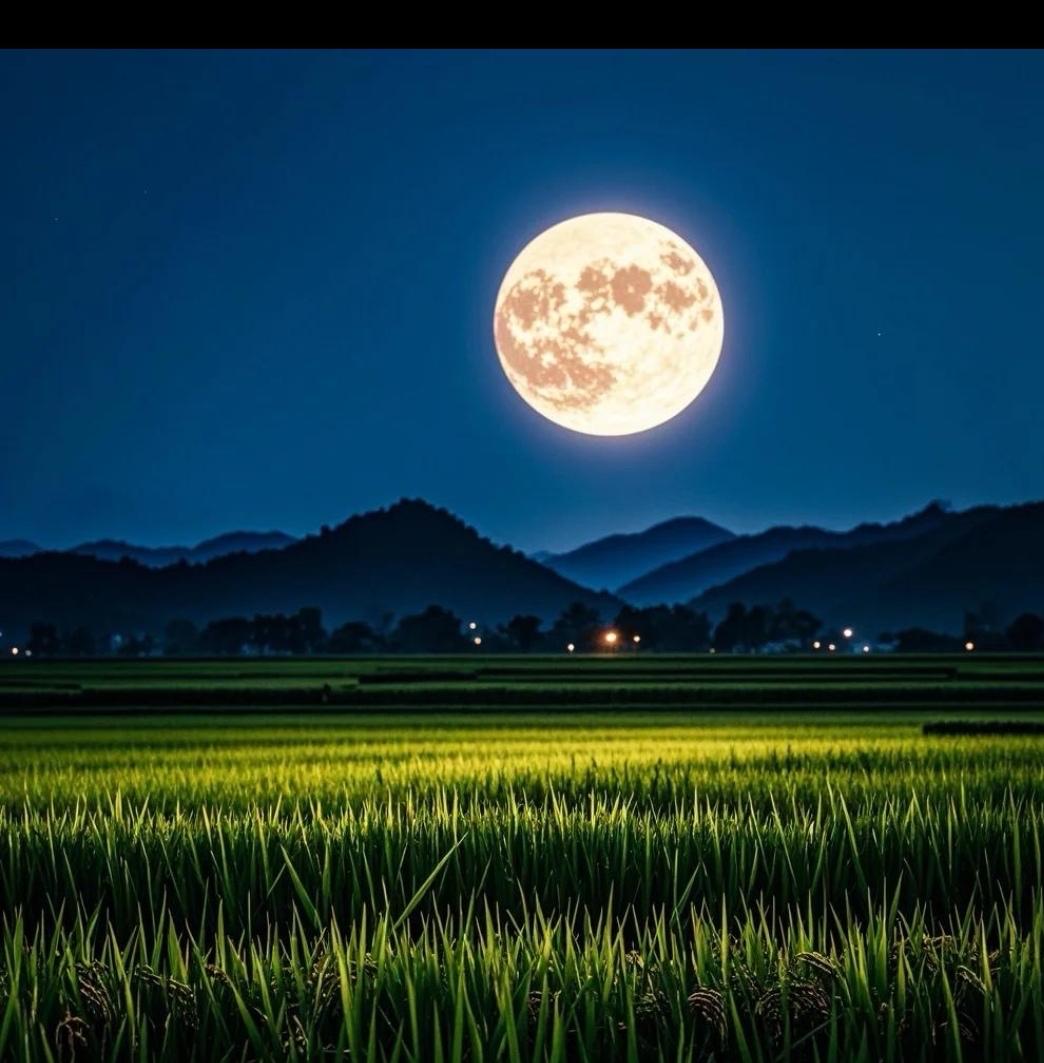 唐多令 · 夏夜

纤柳褪残阳，微风送晚凉。看星河、倾泻池塘。点点流萤穿草际，蛩
